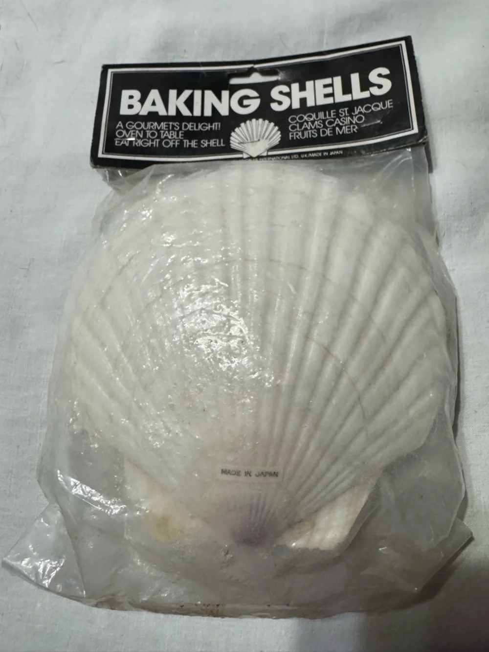 Rare Vintage Alfred E. Knobler Coquilles Saint-Jacques Shells A Gourmet Delight